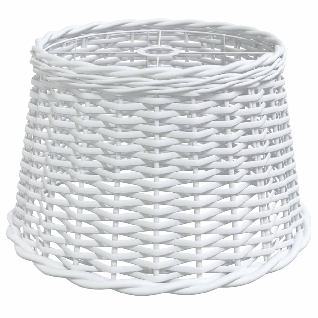 Vidaxx Deckenlampenschirm ø45x28 cm Korbgeflecht weiß