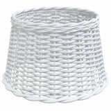 Vidaxx Deckenlampenschirm ø45x28 cm Korbgeflecht weiß