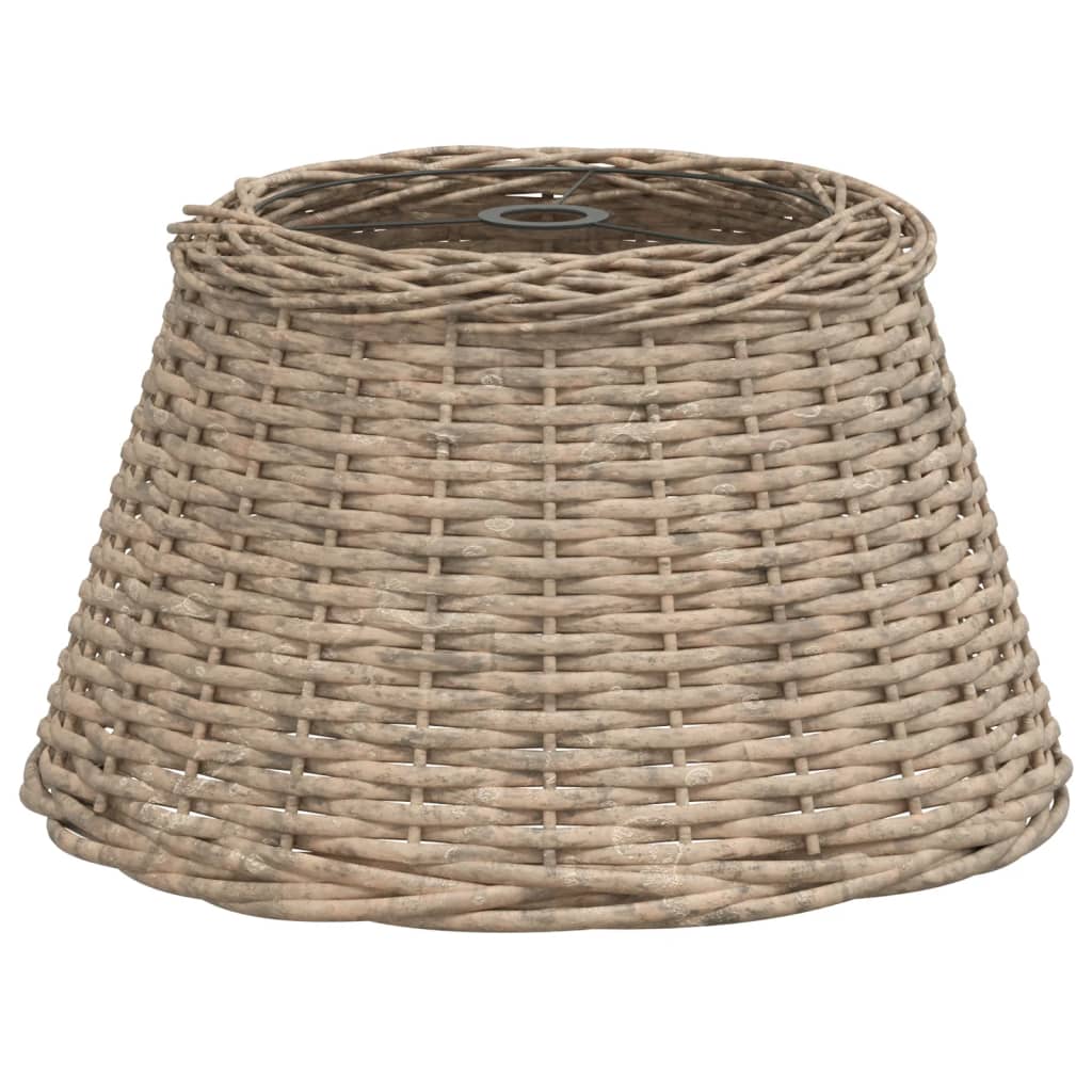 Vidaxx Deckenlampenschirm ø50x30 cm Korbgeflecht braun
