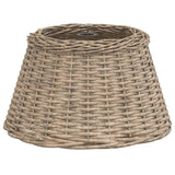 Vidaxx Deckenlampenschirm ø50x30 cm Korbgeflecht braun