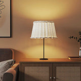 VidaXL Lampenschirm ø45x28 cm Korbgeflecht weiß