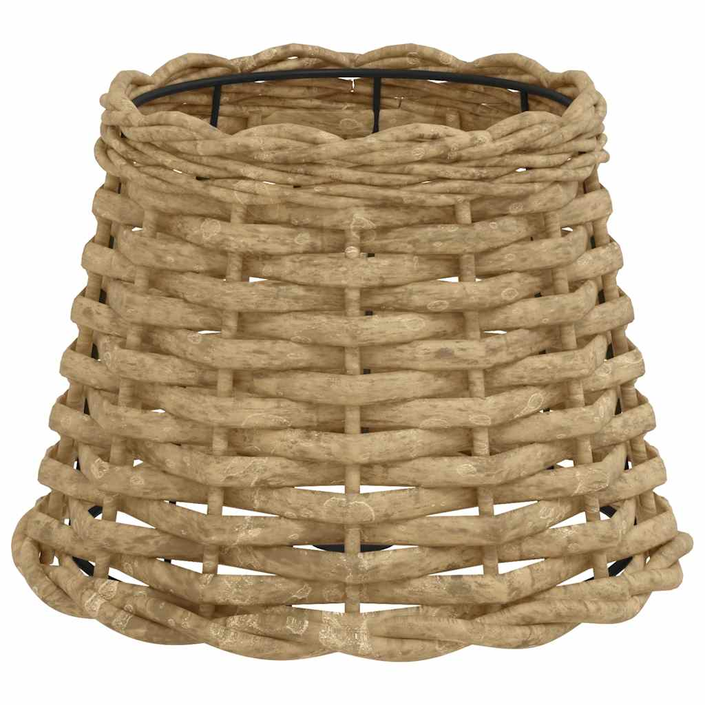 VidaXL Lampenschirm ø20x15 cm Korbgeflecht braun