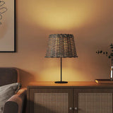 Vidaxx Lampenschirm ø30x20 cm Korbgeflecht braun