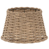 VidaXL Lampenschirm ø38x23 cm Korbgeflecht braun