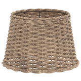 VidaXL Lampenschirm ø40x26 cm Korbgeflecht braun