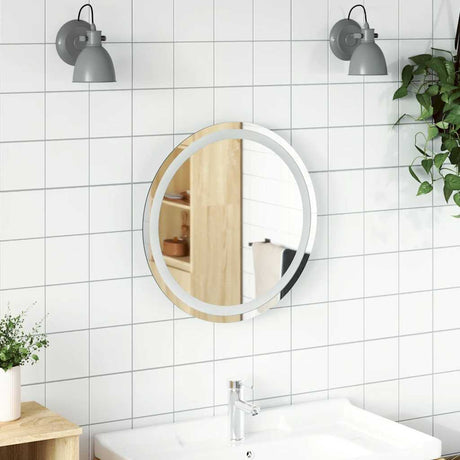 Vidaxx Badezimmerspiegel LED rund 50 cm