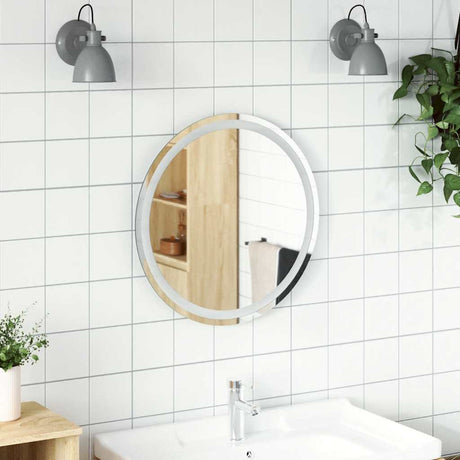 Vidaxx Badezimmerspiegel LED rund 60 cm