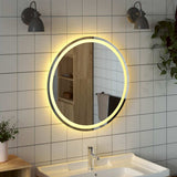 Vidaxx Badezimmerspiegel LED rund 70 cm