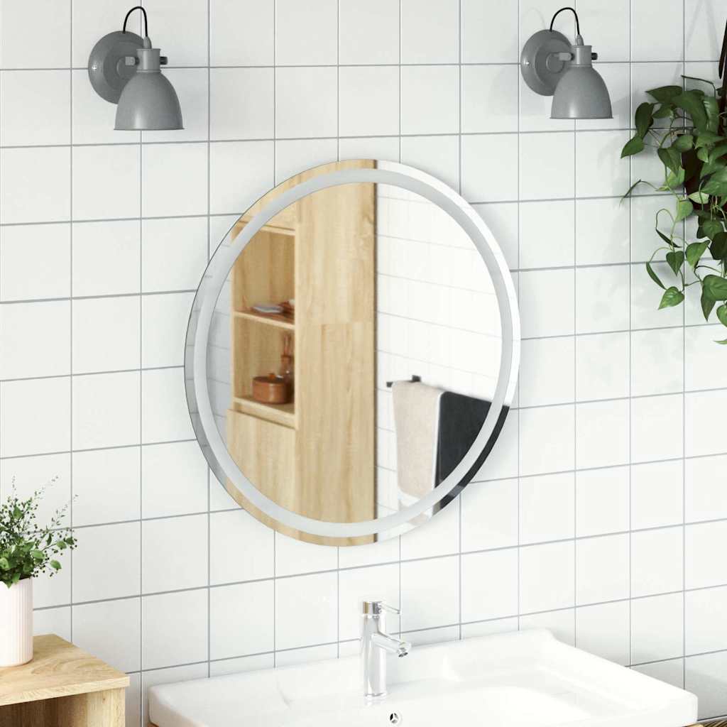 Vidaxl Bathroom Mirror LED około 70 cm