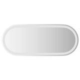 VidaXL Badezimmerspiegel LED oval 90x40 cm