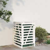 Vidaxx Containeraufbewahrung 84x90x128,5 cm massives Kiefernholz weiß