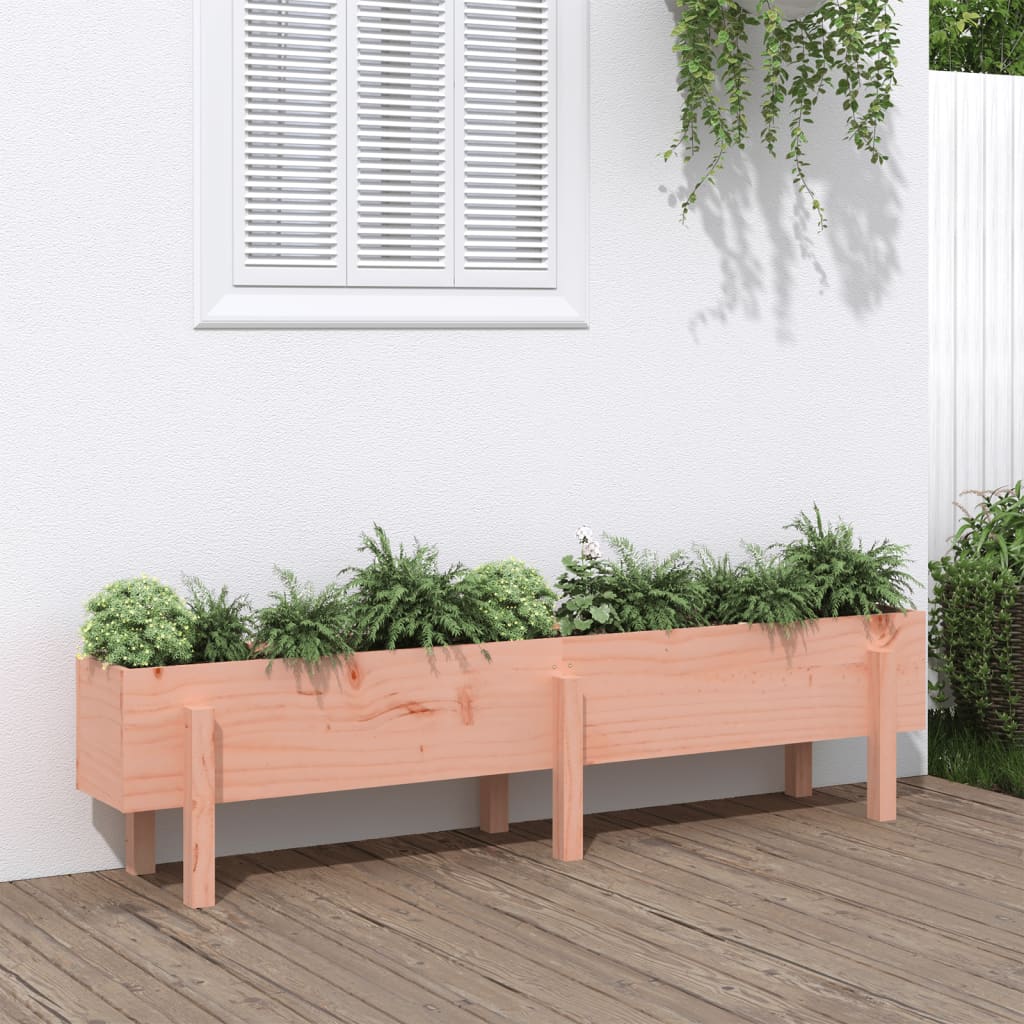 Vidaxl Planter recaudó 160x30x38 cm Douglhout sólido