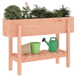 Vidaxx erhöhter Pflanzkasten 101x30x69 cm aus massivem Douglas-Holz