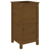 Vidaxl Planning Box 40x40x78 cm Solid Pine Honey Brown