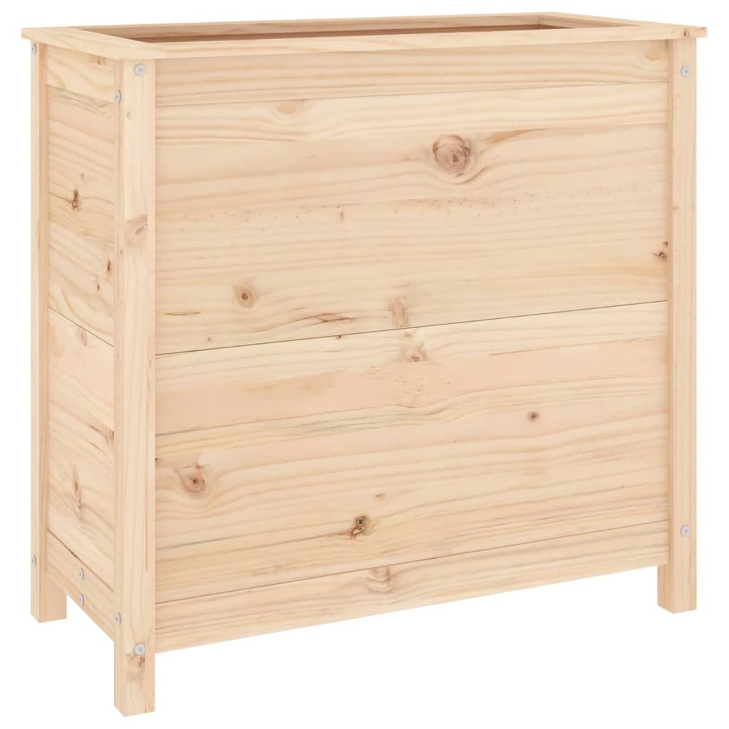Vidaxx Pflanzgefäß 82,5x40x78 cm massives Kiefernholz