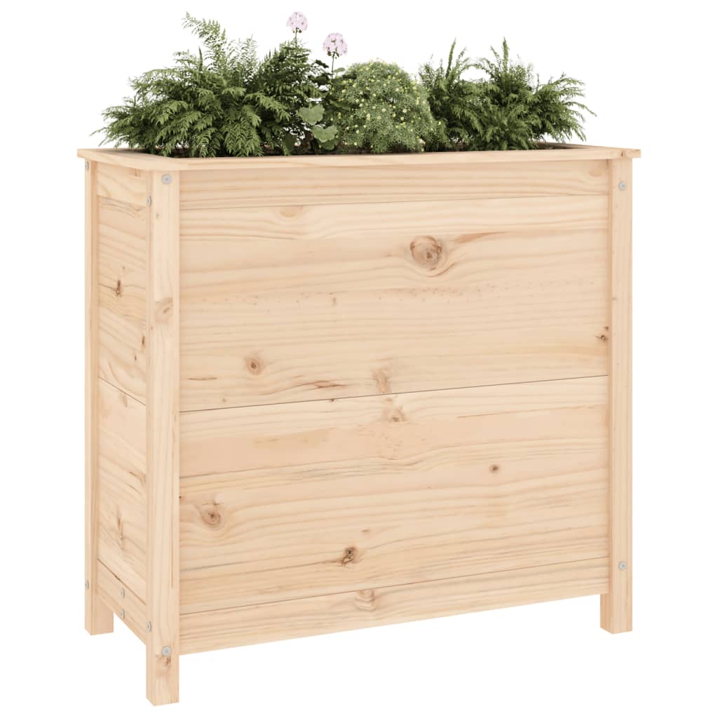 Vidaxx Pflanzgefäß 82,5x40x78 cm massives Kiefernholz
