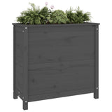 Vidaxl Planning Box 82.5x40x78 cm Solid Pine Grey