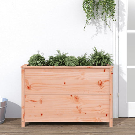 Vidaxx erhöhter Pflanzkasten 119,5x40x78 cm aus massivem Douglas-Holz