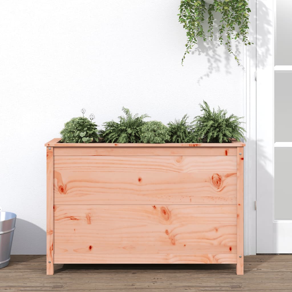 Vidaxx erhöhter Pflanzkasten 119,5x40x78 cm aus massivem Douglas-Holz