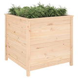 Vidaxx Pflanzgefäß 82,5x82,5x78 cm massives Kiefernholz
