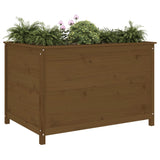 Vidaxl Planter erhéicht 119,5x82.5x78 cm feste Piny Hunneg brong