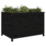 Vidaxl Planter höjde 119,5x82,5x78 cm fast tallvedsvart