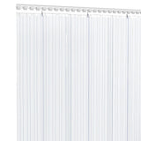 Vidaxxl Türvorhang 200 mm x 1,6 mm 10 m PVC transparent