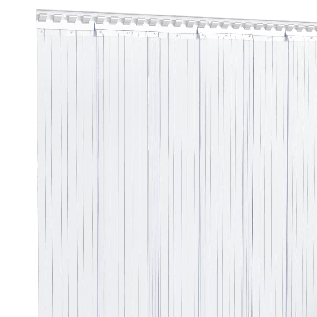 Vidaxx Türvorhang 200x1,6 mm 25 m PVC transparent