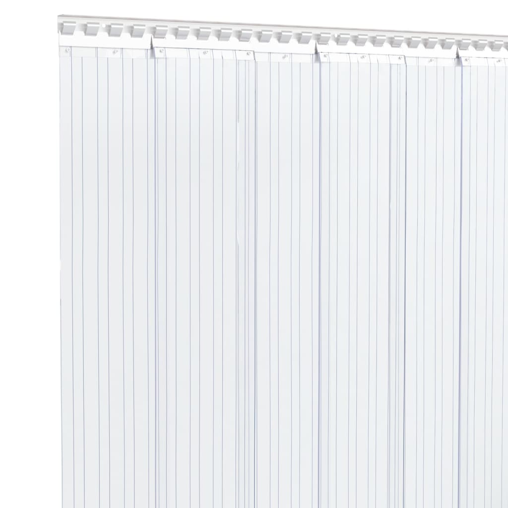 Vidaxx Türvorhang 200x1,6 mm 50 m PVC transparent