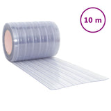 VIDAXL Dveře opona 300x2,6 mm 10 m PVC Transparent