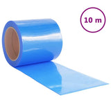 VidaXL Türvorhang 200x1,6 mm 10 m PVC blau