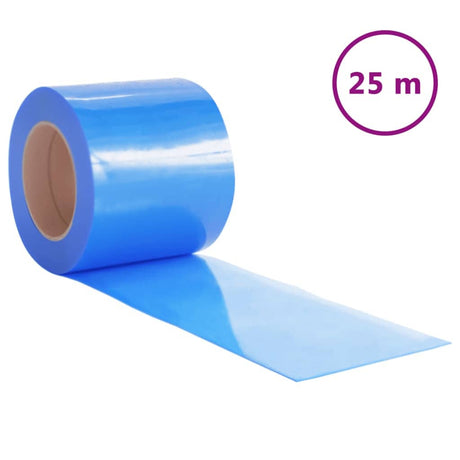 VidaXL Türvorhang 200x1,6 mm 25 m PVC blau