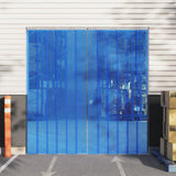 VidaXL door curtain 300x2.6 mm 10 m PVC blue