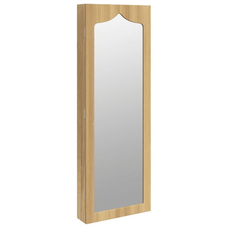 Vidaxx Schmuckschrank mit Spiegel zur Wandmontage 37,5x10x106 cm