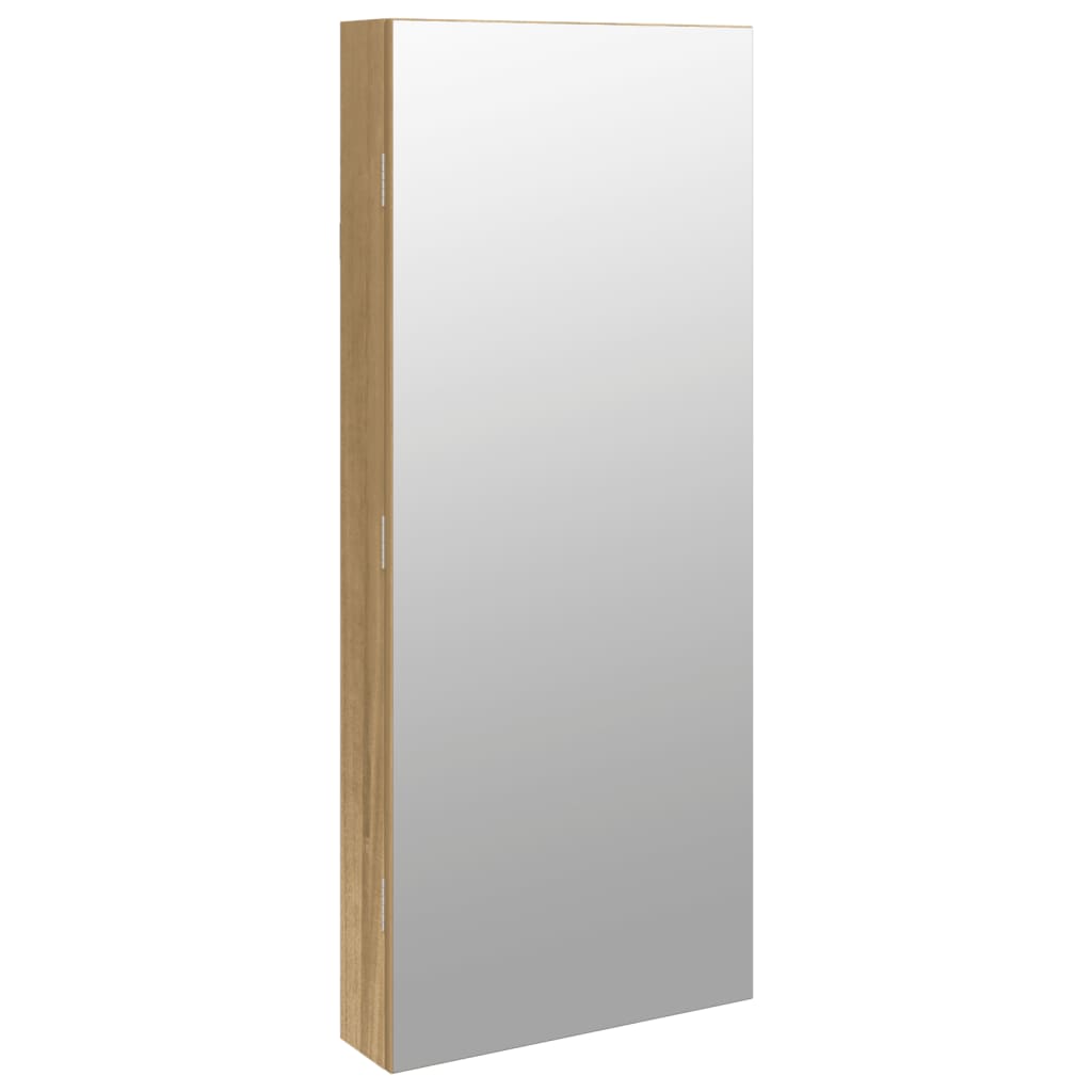 Vidaxx Schmuckschrank mit Spiegel und LED-Wandmontage