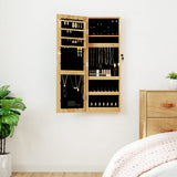 Vidaxx Schmuckschrank mit Spiegel und LED-Wandmontage