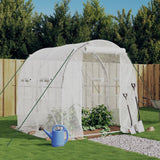 Vidaxxl Gartengewächshaus mit Stahlrahmen 4 m² 2x2x2 m