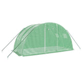 Vidaxxl Gartengewächshaus mit Stahlrahmen 8 m² 4x2x2 m