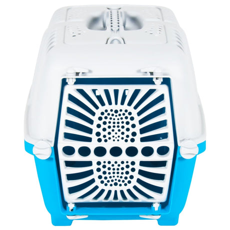 VIDAXL -Reisekorb 55x36x36 cm Polypropen weiß und blau