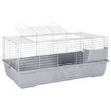 Vidaxl Animal Loft Small Animals 100x53x46 cm Polypropen Metal Grey