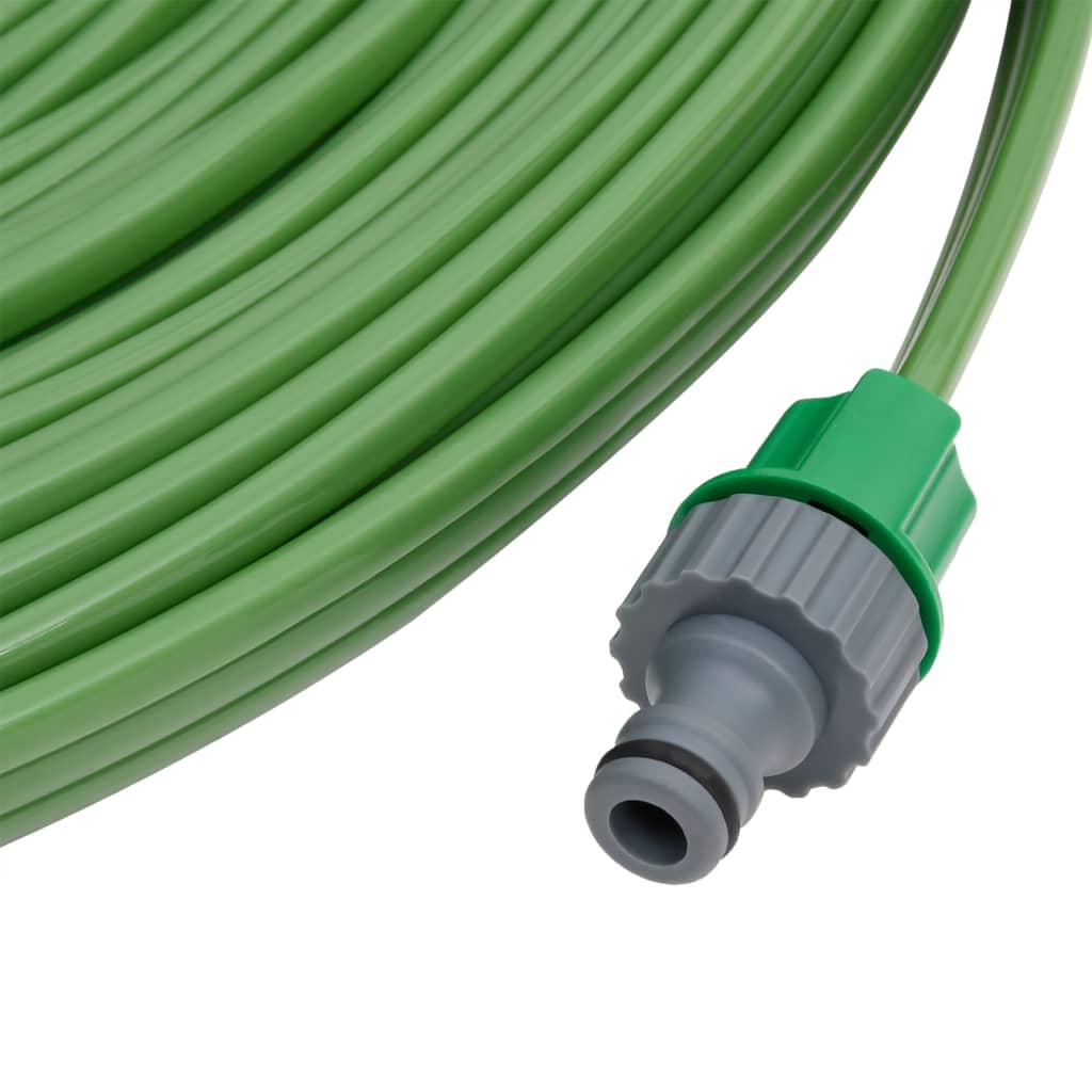 Vidaxl Sprühschlauch 3-Rohr PVC 15 m grün