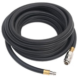 Vidaxx Luftschlauch Hybrid 0,6'' 5 m Gummi und PVC schwarz