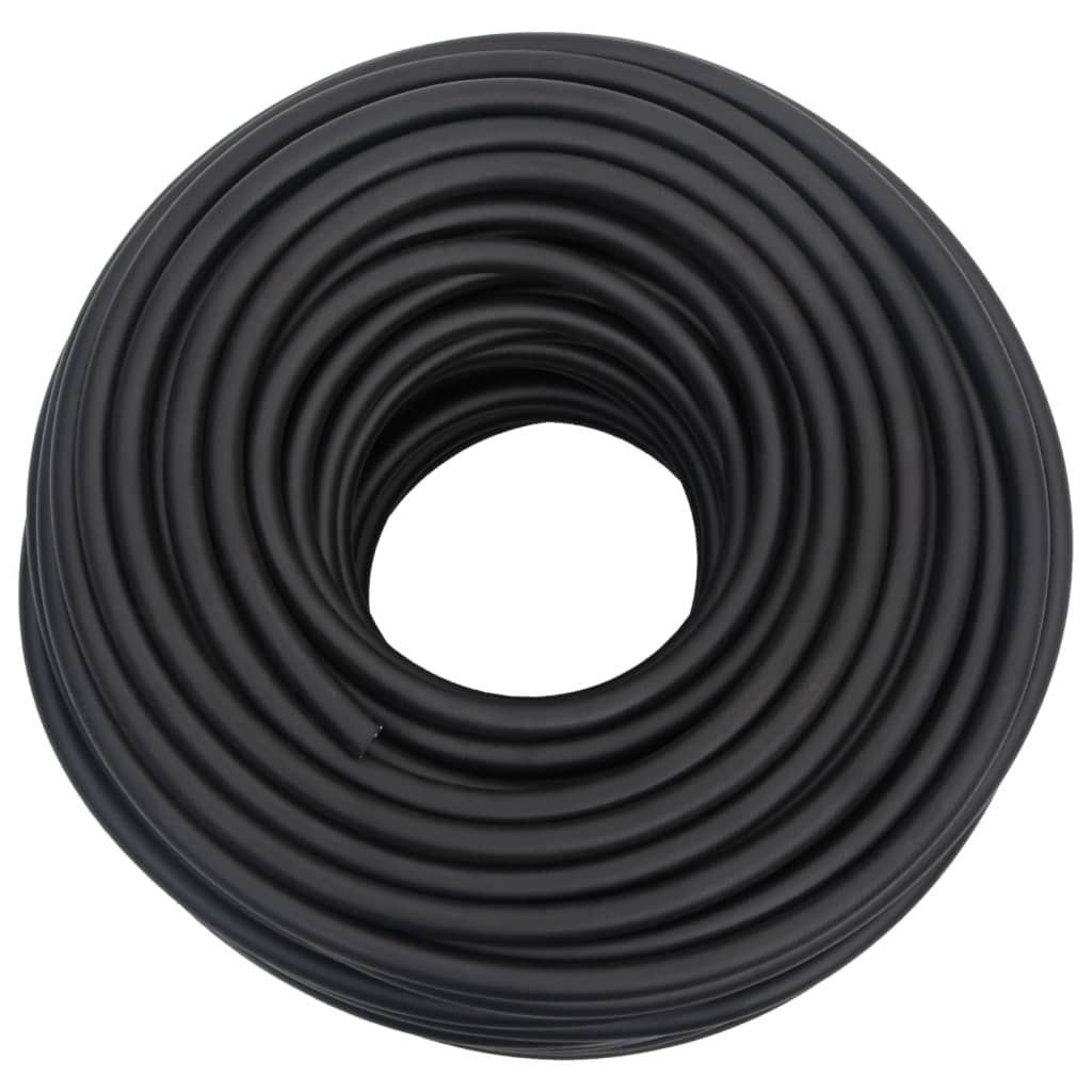 VidaXL Luftschlauch Hybrid 0,6'' 20 m Gummi und PVC schwarz