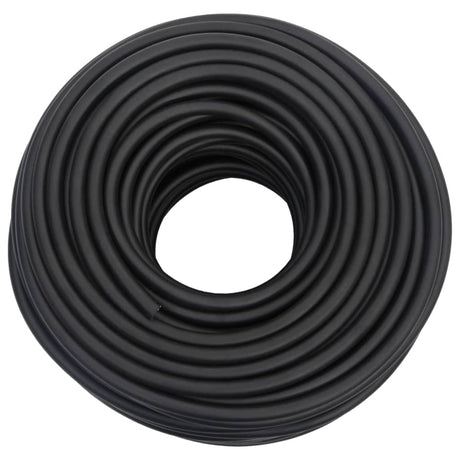 VidaXL Luftschlauch Hybrid 0,6'' 20 m Gummi und PVC schwarz
