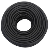 VidaXL Luftschlauch Hybrid 0,6'' 50 m Gummi und PVC schwarz