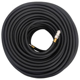 VidaXL Luftschlauch Hybrid 0,6'' 50 m Gummi und PVC schwarz