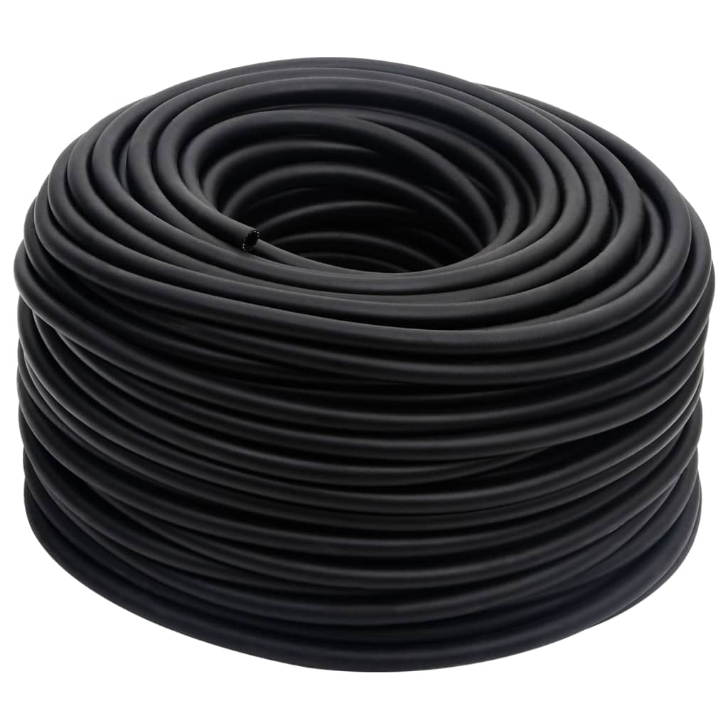 VidaXL Luftschlauch Hybrid 0,6'' 100 m Gummi und PVC schwarz