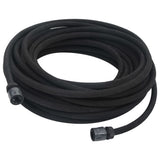 Vidaxx Tropfschlauch 0,6'' 10 m Gummi schwarz