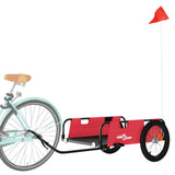 BIDAXL BICYCLE TRAILER Oxford Fabric and Iron Red