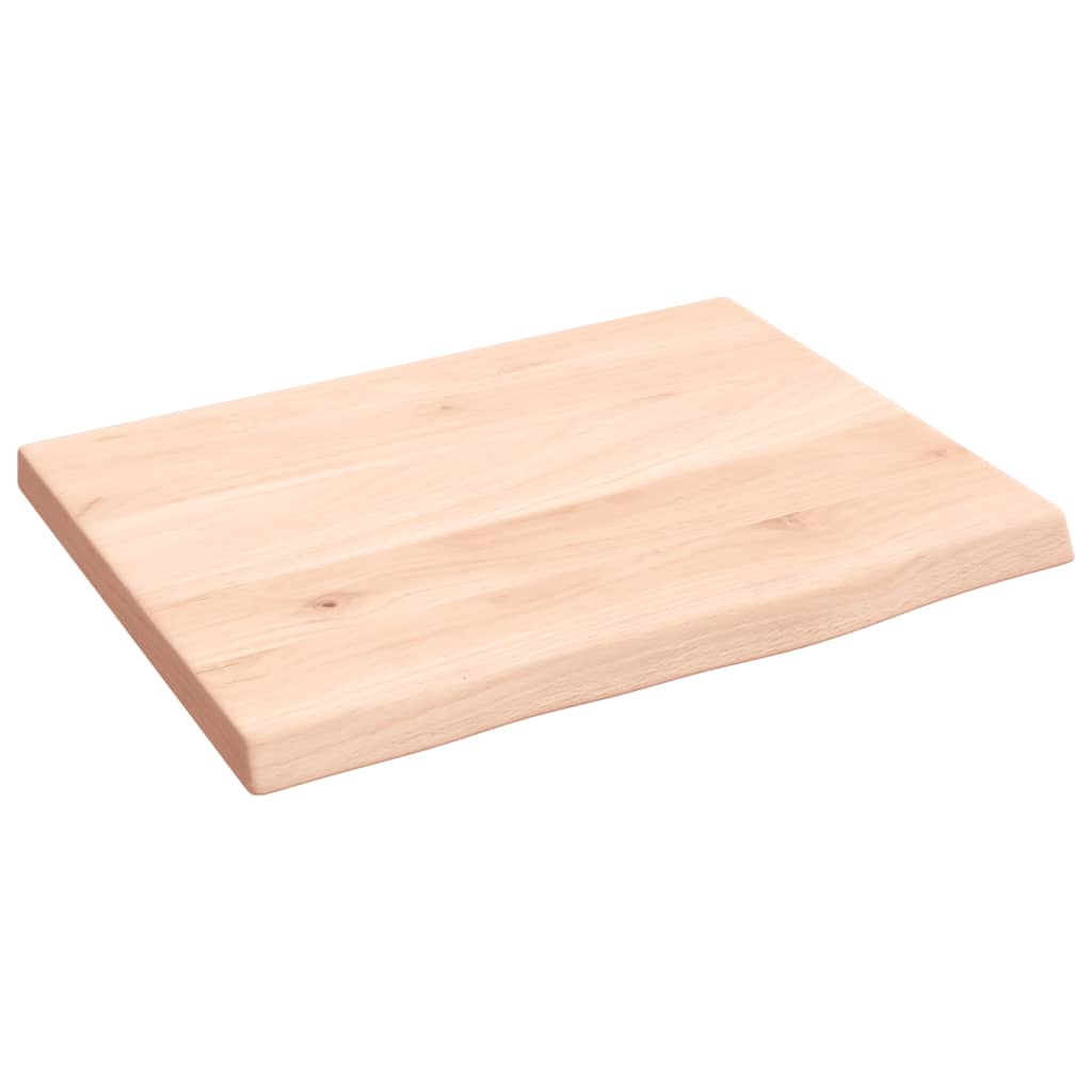 Vidaxx Waschtischplatte 40x30x2 cm unbehandeltes Massivholz